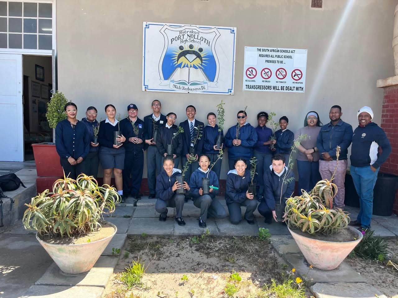 Bome-Inisiatief Bevorder Omgewingsbewaring in Port Nolloth