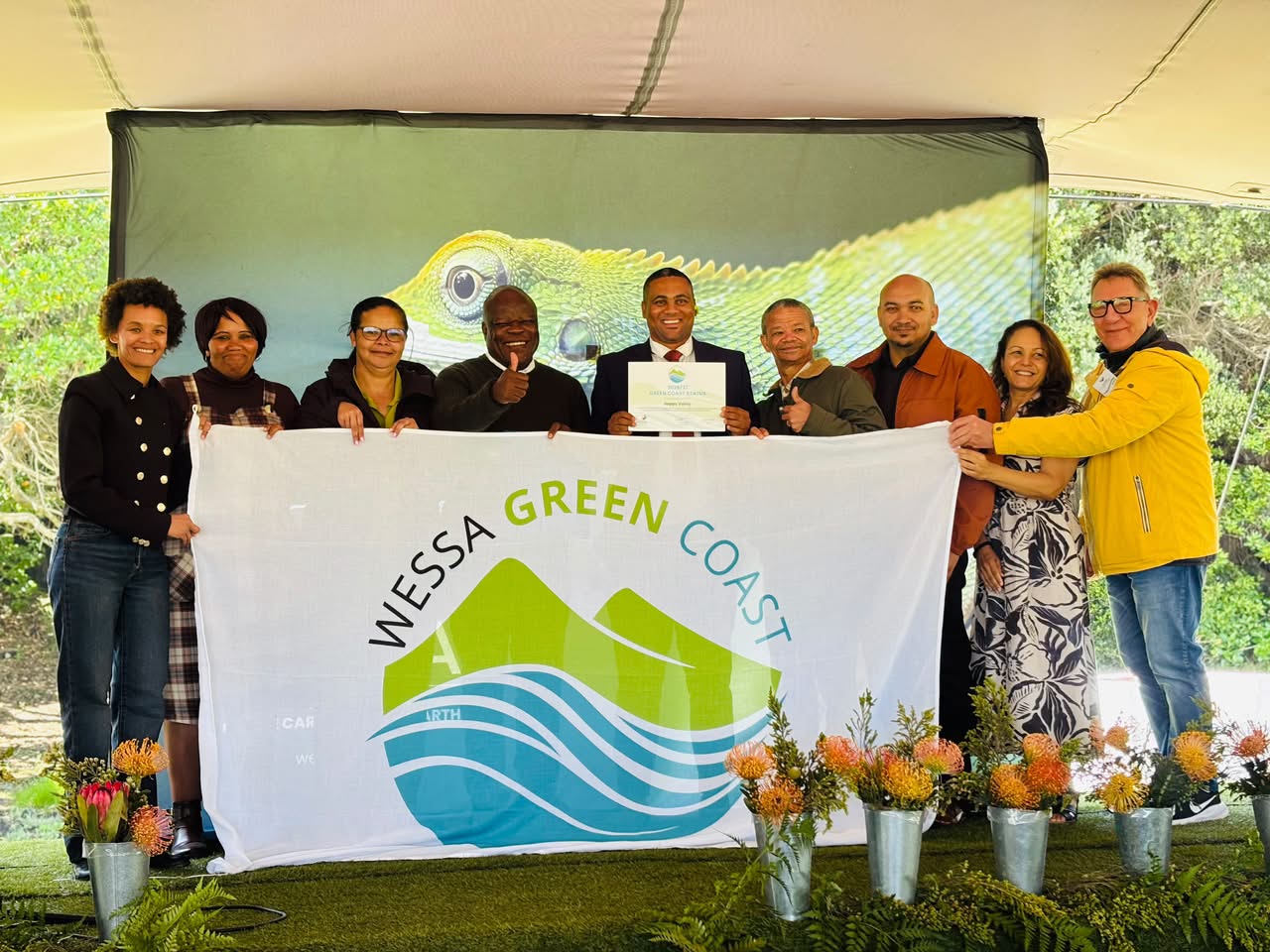 Richtersveld Verwerf Blouvlag- en Green Coast-status