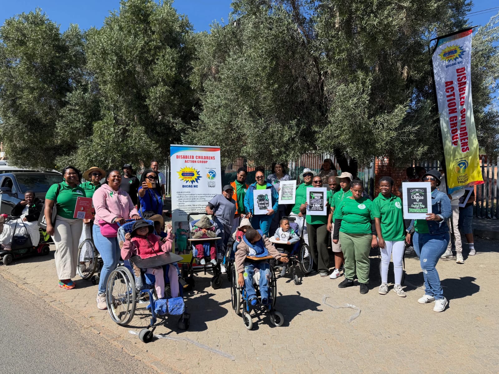 Noord- Kaap bekelmtoon insluiting van kinders met serebale gestremdheid
