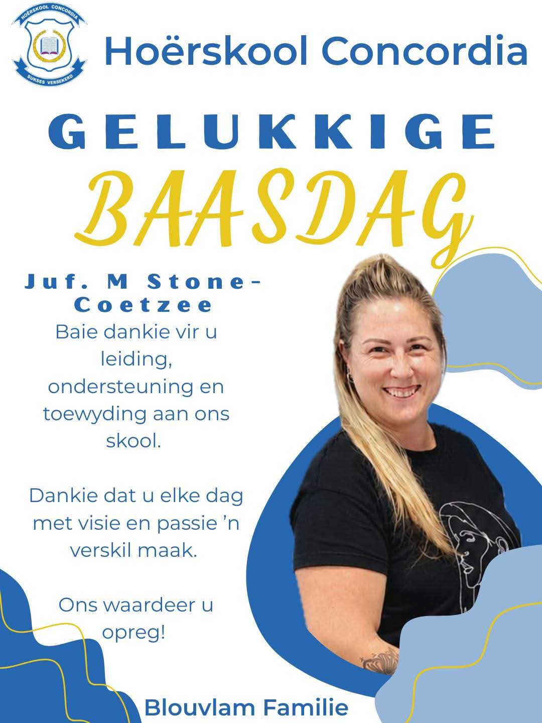 Ho�rskool Concordia vereer sy vroulike leierskapspan