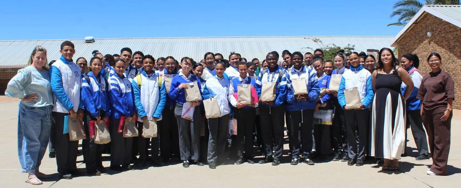 Ho�rskool Concordia-leerders deel boodskap van geloof en geduld